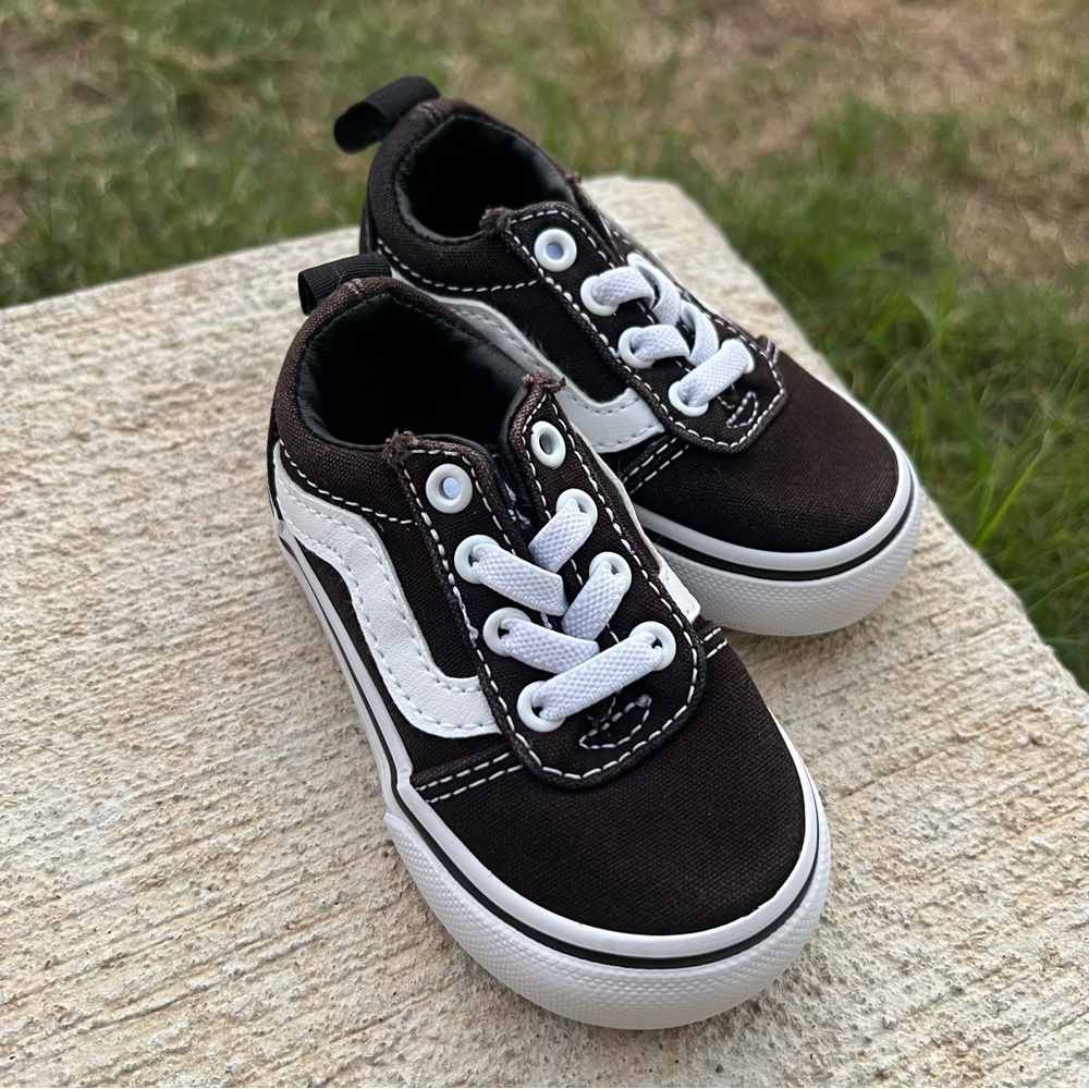 Kids Black and White Sneakers